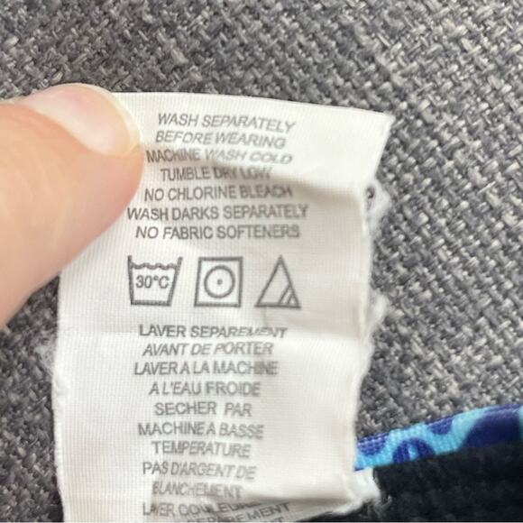 Brooks Thermal Running Headband Blue Floral One Size - Picture 6 of 6